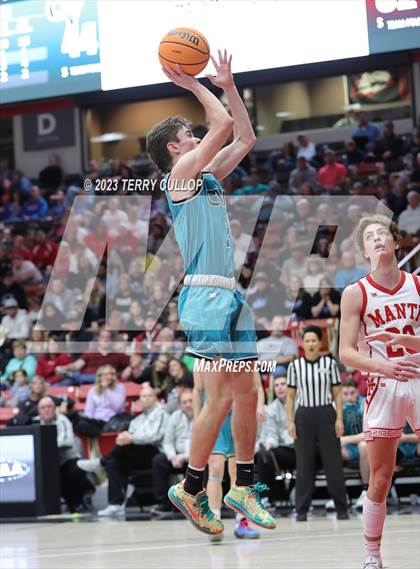 Thumbnail 3 in Canyon View vs. Manti (UHSAA 3A Quarterfinal) photogallery.
