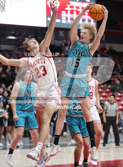 Thumbnail 3 in Canyon View vs. Manti (UHSAA 3A Quarterfinal) photogallery.