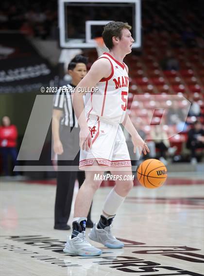 Thumbnail 3 in Canyon View vs. Manti (UHSAA 3A Quarterfinal) photogallery.