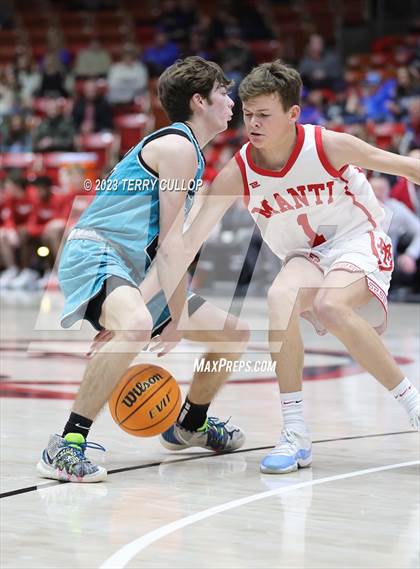 Thumbnail 2 in Canyon View vs. Manti (UHSAA 3A Quarterfinal) photogallery.