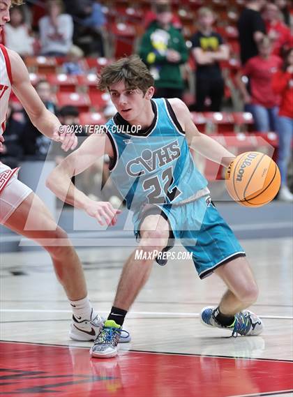 Thumbnail 1 in Canyon View vs. Manti (UHSAA 3A Quarterfinal) photogallery.