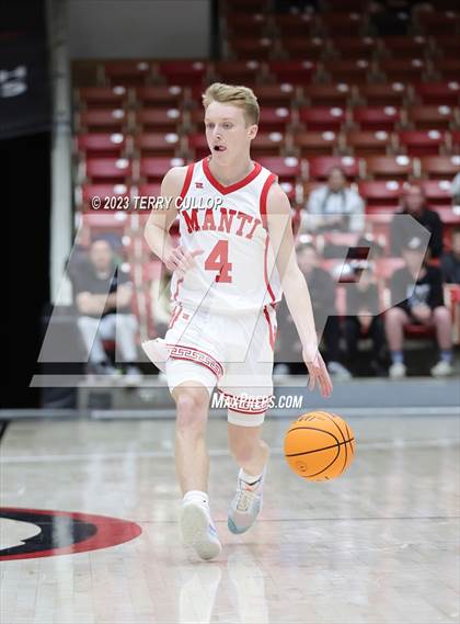 Thumbnail 3 in Canyon View vs. Manti (UHSAA 3A Quarterfinal) photogallery.