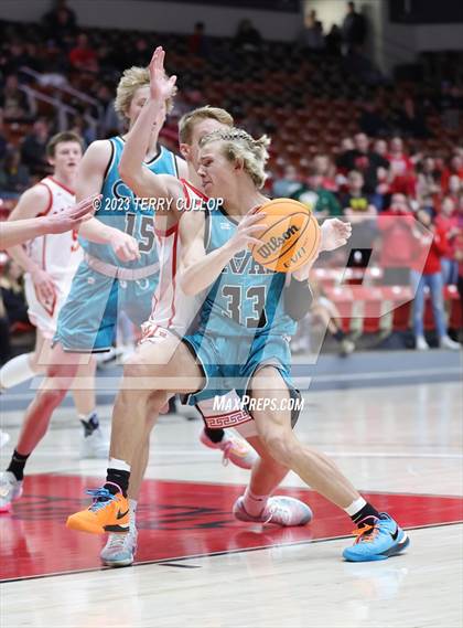 Thumbnail 1 in Canyon View vs. Manti (UHSAA 3A Quarterfinal) photogallery.