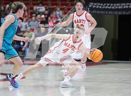 Thumbnail 2 in Canyon View vs. Manti (UHSAA 3A Quarterfinal) photogallery.