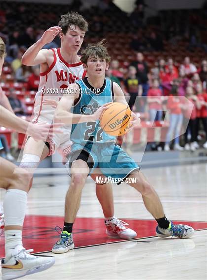 Thumbnail 2 in Canyon View vs. Manti (UHSAA 3A Quarterfinal) photogallery.