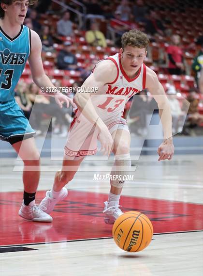 Thumbnail 3 in Canyon View vs. Manti (UHSAA 3A Quarterfinal) photogallery.