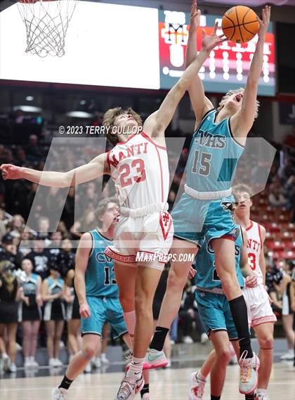 Thumbnail 3 in Canyon View vs. Manti (UHSAA 3A Quarterfinal) photogallery.