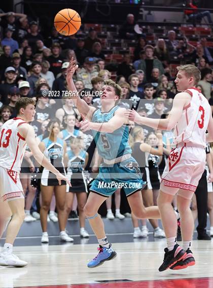Thumbnail 3 in Canyon View vs. Manti (UHSAA 3A Quarterfinal) photogallery.