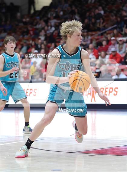 Thumbnail 1 in Canyon View vs. Manti (UHSAA 3A Quarterfinal) photogallery.