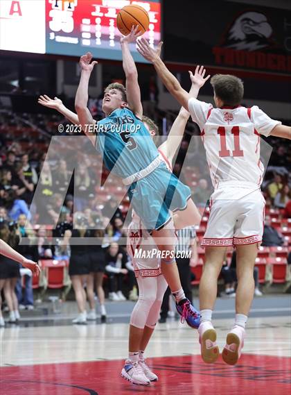 Thumbnail 1 in Canyon View vs. Manti (UHSAA 3A Quarterfinal) photogallery.