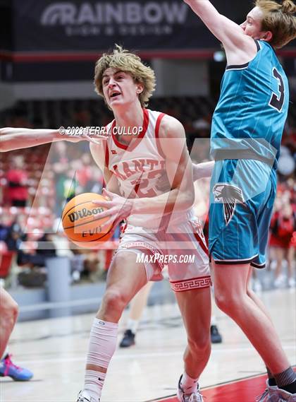 Thumbnail 3 in Canyon View vs. Manti (UHSAA 3A Quarterfinal) photogallery.