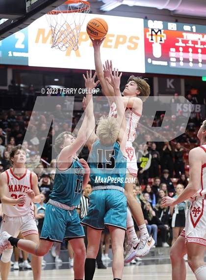 Thumbnail 2 in Canyon View vs. Manti (UHSAA 3A Quarterfinal) photogallery.