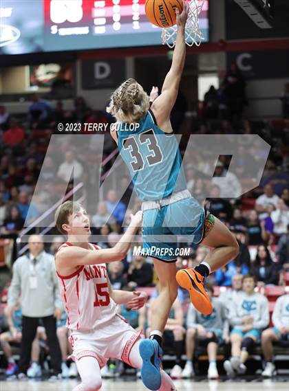 Thumbnail 2 in Canyon View vs. Manti (UHSAA 3A Quarterfinal) photogallery.