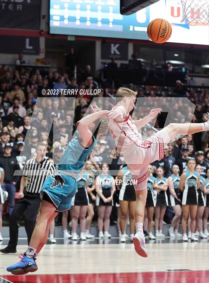 Thumbnail 3 in Canyon View vs. Manti (UHSAA 3A Quarterfinal) photogallery.