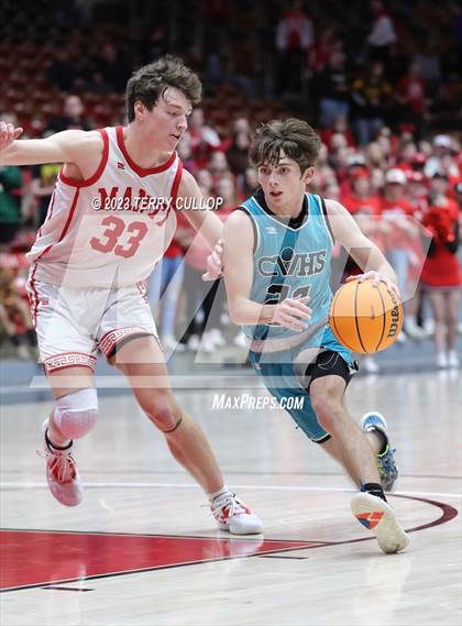 Thumbnail 1 in Canyon View vs. Manti (UHSAA 3A Quarterfinal) photogallery.