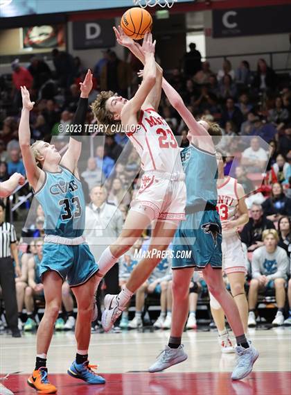 Thumbnail 2 in Canyon View vs. Manti (UHSAA 3A Quarterfinal) photogallery.