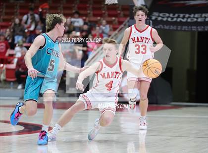 Thumbnail 2 in Canyon View vs. Manti (UHSAA 3A Quarterfinal) photogallery.