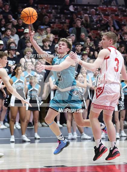 Thumbnail 2 in Canyon View vs. Manti (UHSAA 3A Quarterfinal) photogallery.