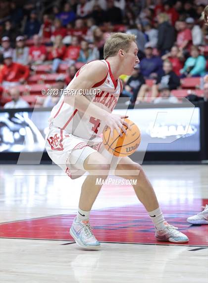 Thumbnail 2 in Canyon View vs. Manti (UHSAA 3A Quarterfinal) photogallery.