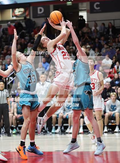 Thumbnail 3 in Canyon View vs. Manti (UHSAA 3A Quarterfinal) photogallery.