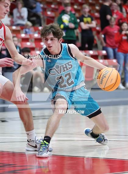 Thumbnail 3 in Canyon View vs. Manti (UHSAA 3A Quarterfinal) photogallery.