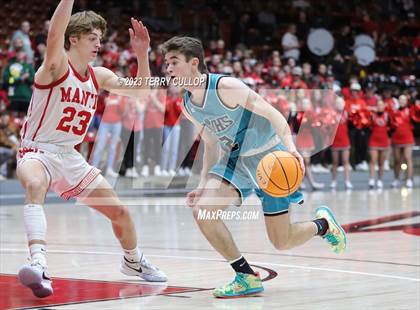 Thumbnail 1 in Canyon View vs. Manti (UHSAA 3A Quarterfinal) photogallery.