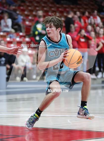 Thumbnail 1 in Canyon View vs. Manti (UHSAA 3A Quarterfinal) photogallery.