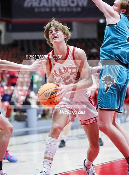 Thumbnail 1 in Canyon View vs. Manti (UHSAA 3A Quarterfinal) photogallery.