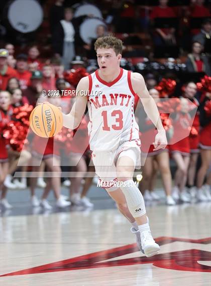 Thumbnail 1 in Canyon View vs. Manti (UHSAA 3A Quarterfinal) photogallery.
