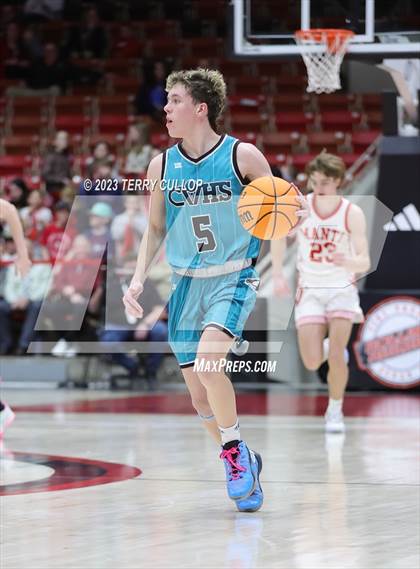 Thumbnail 3 in Canyon View vs. Manti (UHSAA 3A Quarterfinal) photogallery.