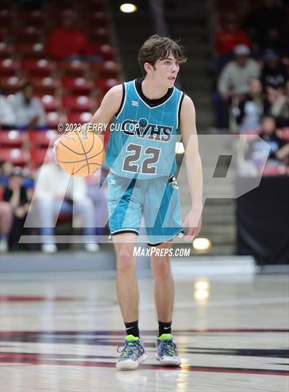 Thumbnail 1 in Canyon View vs. Manti (UHSAA 3A Quarterfinal) photogallery.