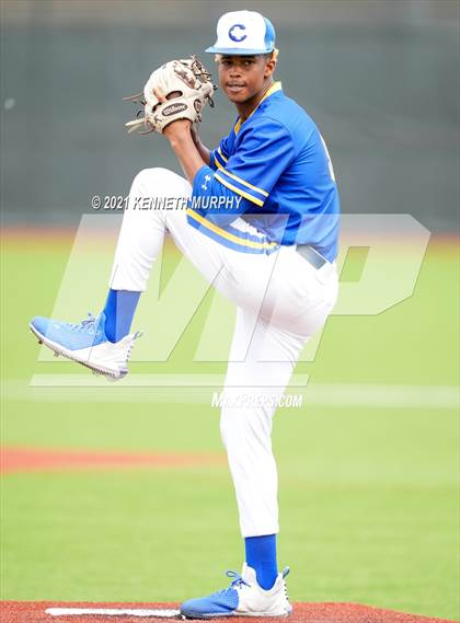 Thumbnail 2 in Corsicana vs Ennis (UIL 5A Quarterfinal Region 2&4) photogallery.