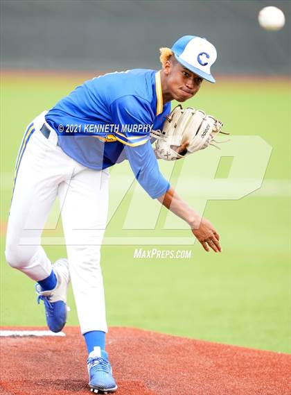 Thumbnail 3 in Corsicana vs Ennis (UIL 5A Quarterfinal Region 2&4) photogallery.