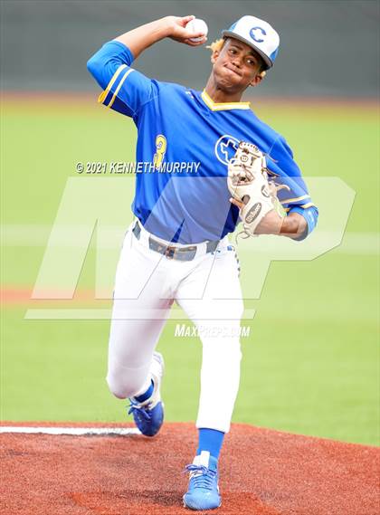 Thumbnail 2 in Corsicana vs Ennis (UIL 5A Quarterfinal Region 2&4) photogallery.