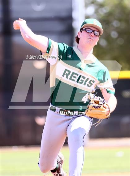 Thumbnail 3 in Cole Valley Christian vs. Regis (Coach Bob National Invitational) photogallery.