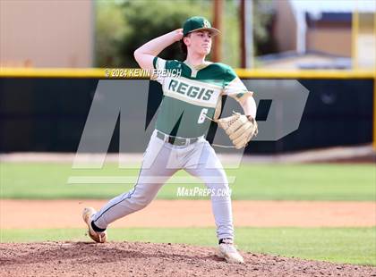 Thumbnail 3 in Cole Valley Christian vs. Regis (Coach Bob National Invitational) photogallery.