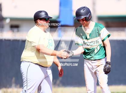Thumbnail 2 in Cole Valley Christian vs. Regis (Coach Bob National Invitational) photogallery.