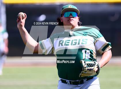 Thumbnail 3 in Cole Valley Christian vs. Regis (Coach Bob National Invitational) photogallery.