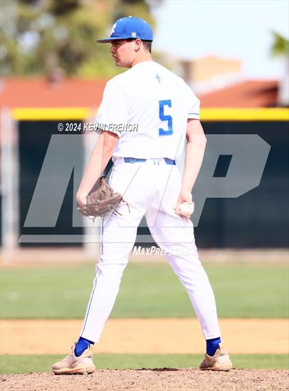 Thumbnail 3 in Cole Valley Christian vs. Regis (Coach Bob National Invitational) photogallery.