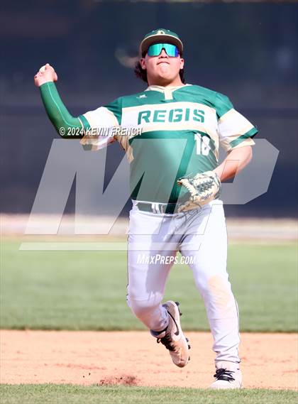 Thumbnail 2 in Cole Valley Christian vs. Regis (Coach Bob National Invitational) photogallery.