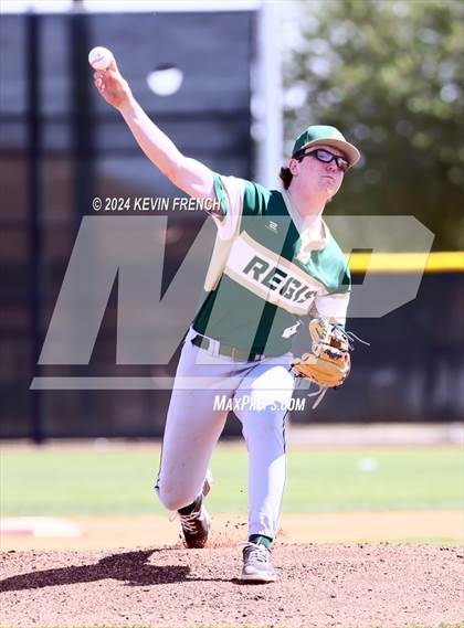 Thumbnail 3 in Cole Valley Christian vs. Regis (Coach Bob National Invitational) photogallery.