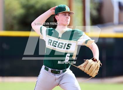 Thumbnail 3 in Cole Valley Christian vs. Regis (Coach Bob National Invitational) photogallery.