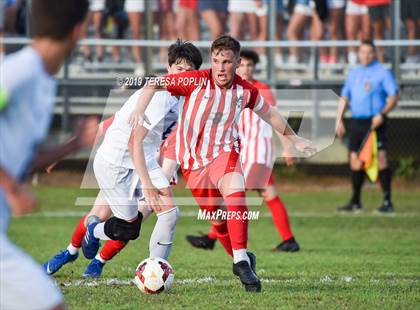 Thumbnail 3 in Clover @ Mann (SCHSL AAAAA Playoffs, Upper State Final) photogallery.