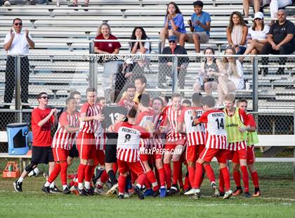 Thumbnail 3 in Clover @ Mann (SCHSL AAAAA Playoffs, Upper State Final) photogallery.