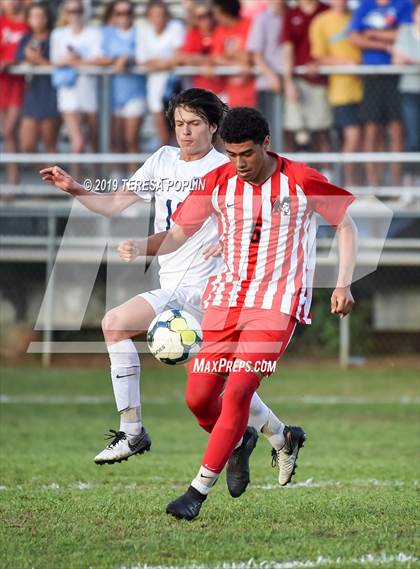 Thumbnail 3 in Clover @ Mann (SCHSL AAAAA Playoffs, Upper State Final) photogallery.