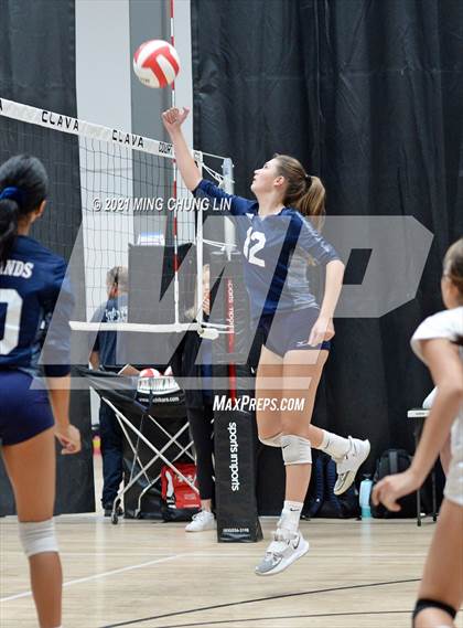 Thumbnail 2 in Redlands vs. Hemet (Queen's Court Tournament) photogallery.