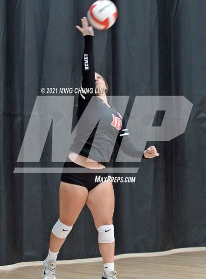 Thumbnail 2 in Redlands vs. Hemet (Queen's Court Tournament) photogallery.