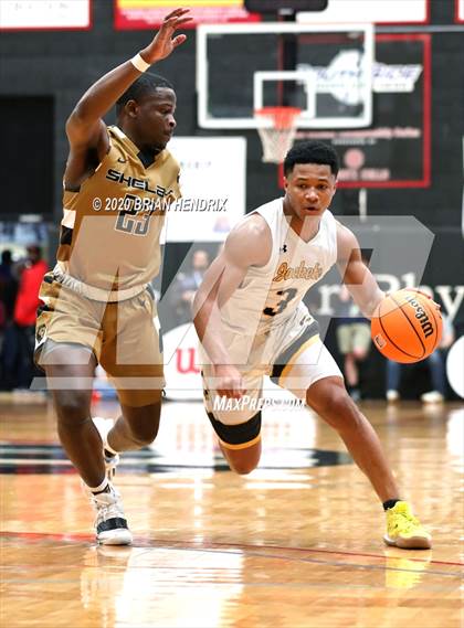 Thumbnail 3 in Shelby vs. Forest Hills (NCHSAA 2A Western Regional Final) photogallery.