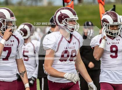 Thumbnail 3 in La Salle Academy vs. Bishop Hendricken (Division 1 Final) photogallery.