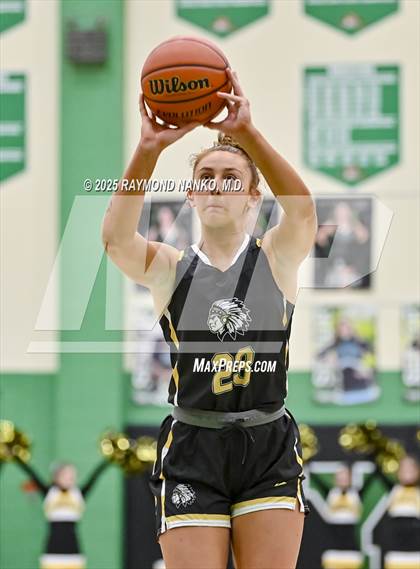 Thumbnail 2 in Daleville @ Cowan (Delaware County Tournament)  photogallery.